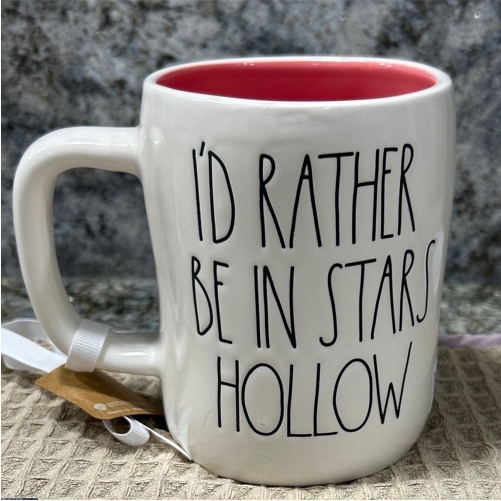 Rae Dunn x Gilmore Girls “I’d Rather Be in Stars Hollow” Mug 16 oz. NWT